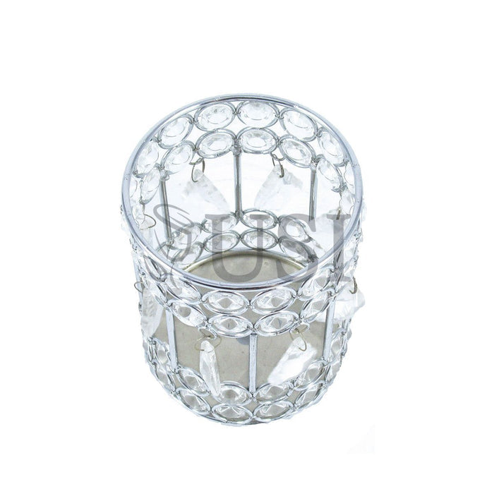 Crystal Drop Votive Candle Holder, 5.75in