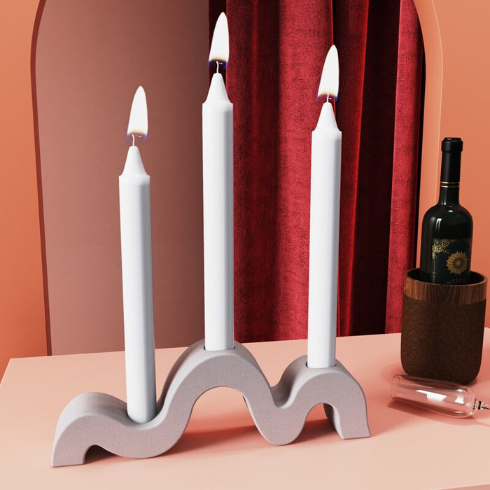 "CS66" Candleholder silicone mold