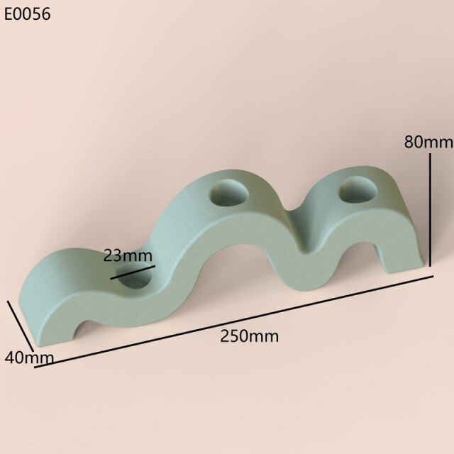 "CS66" Candleholder silicone mold