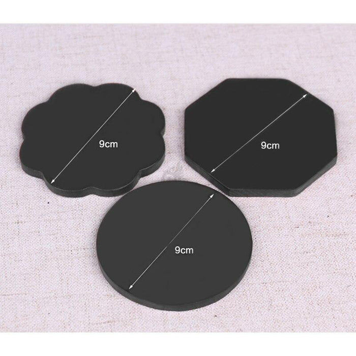 Cup coaster silicone molds - madmolds -