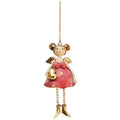 curvy angel chrismtas hanging decoration