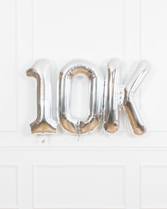 Custom Business Collection - Corporate Milestone Foil Balloon Set  (2 Digits)