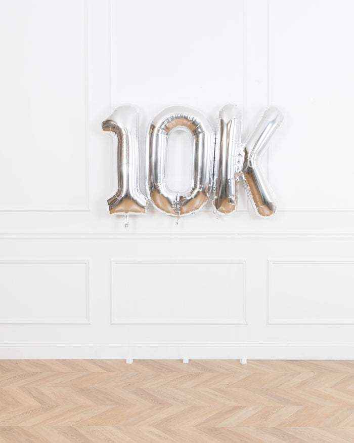 Custom Business Collection - Corporate Milestone Foil Balloon Set  (2 Digits)