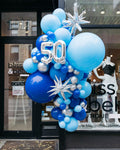 Custom Business Collection - Milestone Balloon Garland Install Piece - 6ft