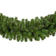 Certified Lights premium Oregon fir artificial Christmas garland with 200 LED mini lights and lush green PVC foliage.