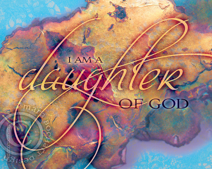 Daughter of God - premium canvas