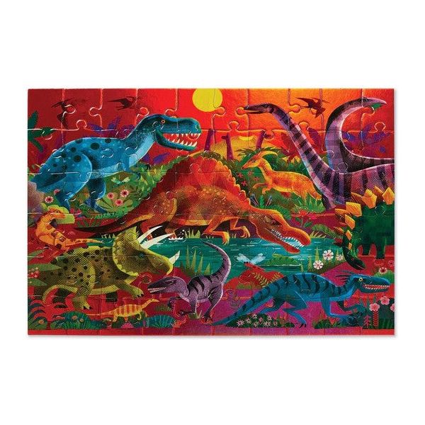 foil kids dinosaur jigsaw puzzle