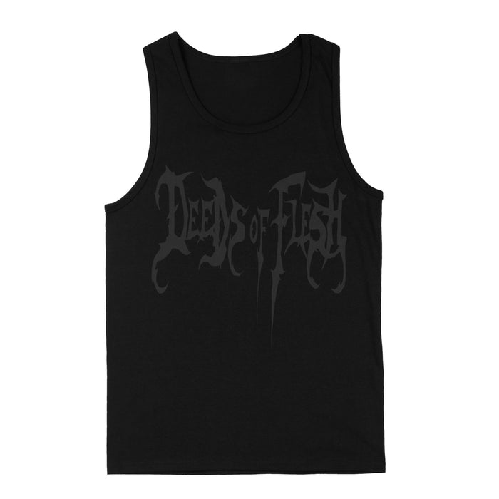 Deeds of Flesh "Black Logo" Tank Top