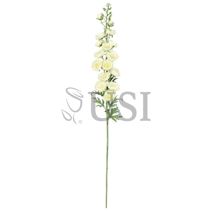 Delphinium Hybrid Flower Spray, 36in, Cream White