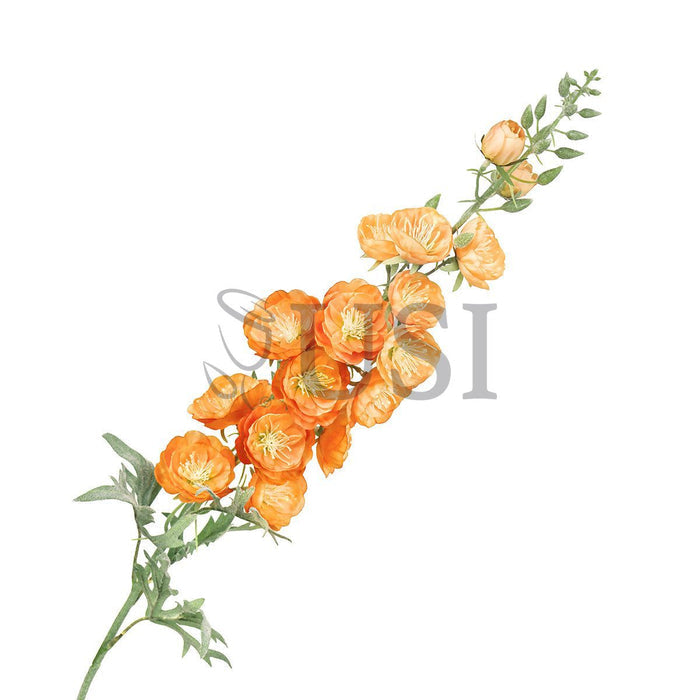 Delphinium Hybrid Flower Spray, 36in, Orange