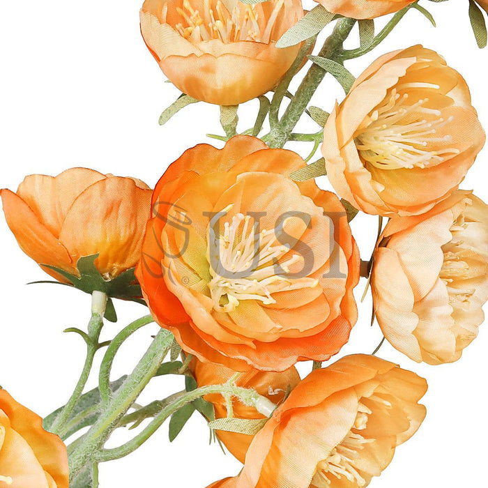 Delphinium Hybrid Flower Spray, 36in, Orange