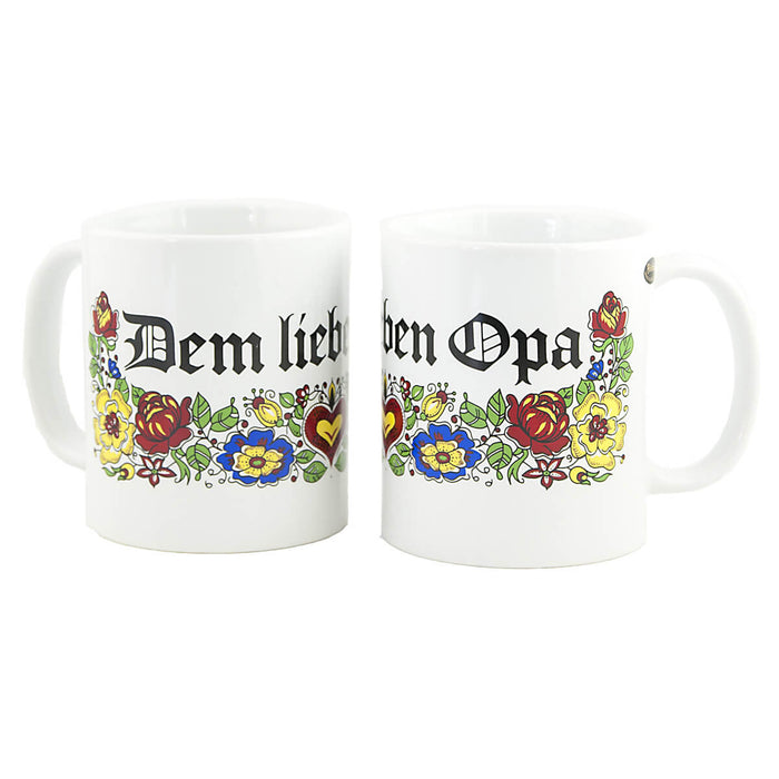 Boeckling white Opa Ceramic Mug