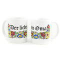 Der lieben Oma white coffee mug 0.3L