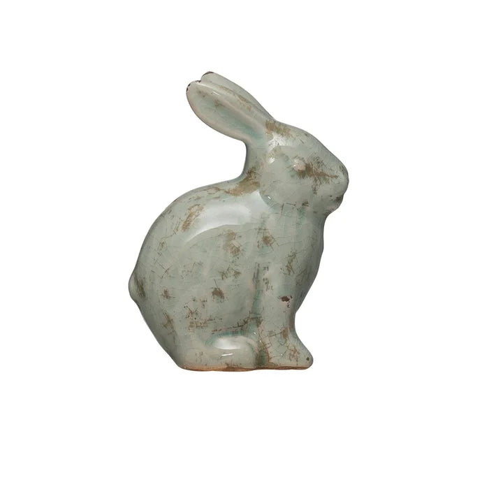 Distressed Terra-Cotta Rabbit