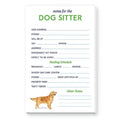 Dog Sitter Large Notepad