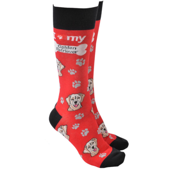 Golden Retriever Socks