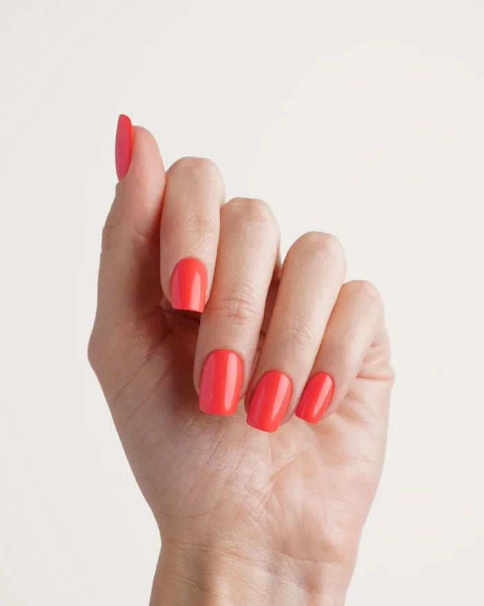 DOONAILS - Sunset Coral Short Square