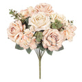 Elegant Mixed Rose Hydrangea Bush w Filler x10, 19in, Champagne Peach
