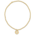 enewton Classic Gold 2mm Bracelet -Blessed Small Gold Disc