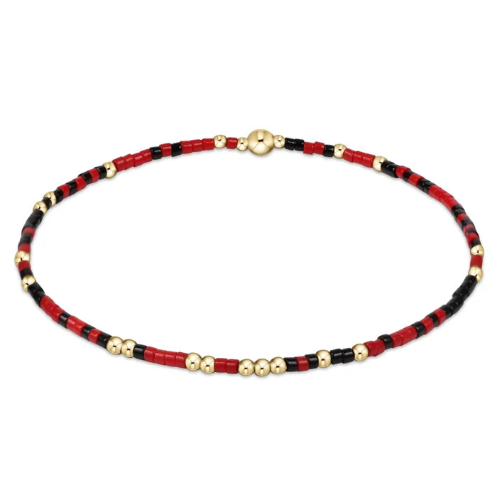 enewton Gameday Hope Unwritten Bracelet -Red/Onyx