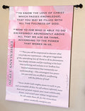 Ephesians 3 - hanging banner