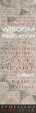 Ephesians One - frameable print
