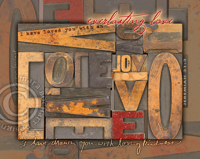 Everlasting Love - premium canvas