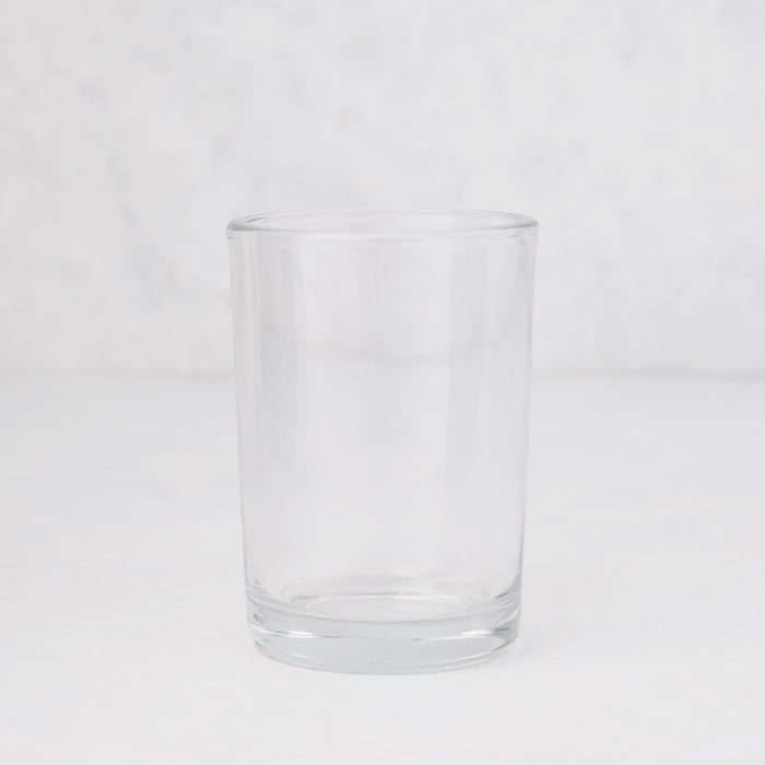 Clear, simple Hudson Grace Everyday Wine Glass, 8.5 oz, made from break-resistant glass.