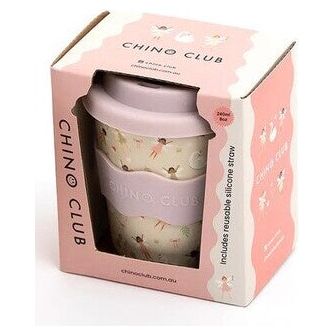 chino cup kids reusable keep cup fairy design