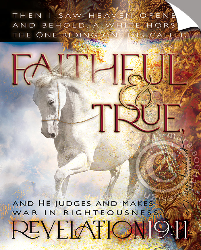 Faithful and True - Peel & Stick