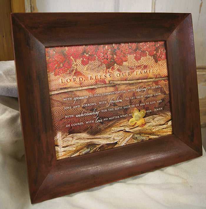 Family Blessing - framed 8x10
