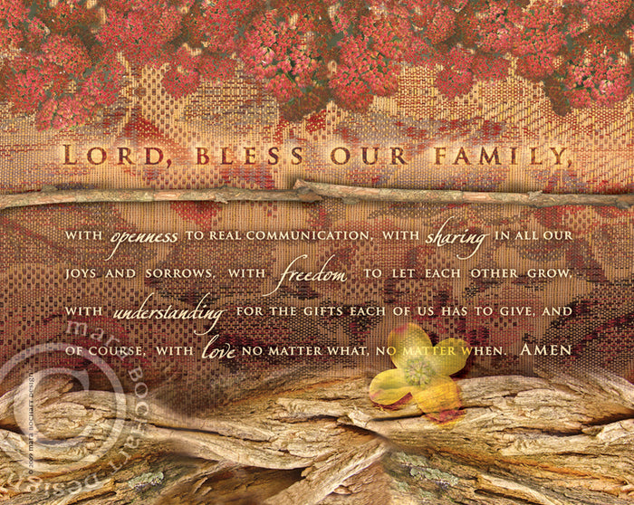 Family Blessing - premium canvas