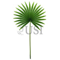 Fan Palm Leaf Stem Real Touch, 32in, Green