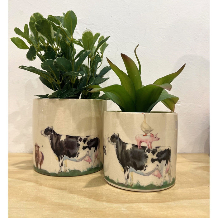 Farm Animal Planter 12cm