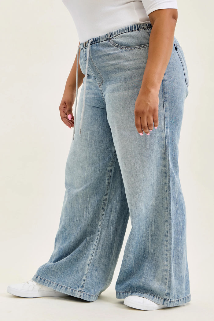Felicity Featherweight Drawstring Palazzo Pants