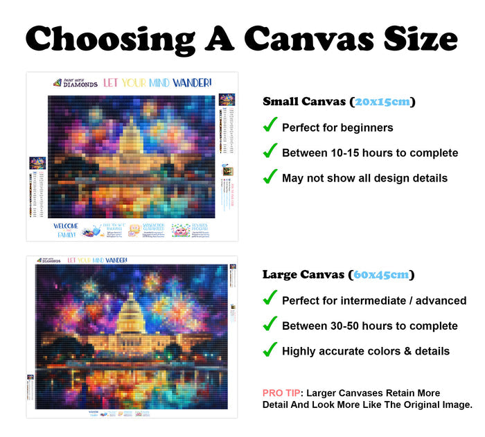 Fireworks Fantasy Over the Capitol