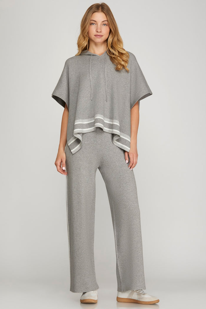 First Class Poncho Sweater