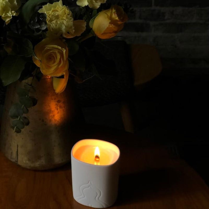 Flamed candle pot silicone mold - madmolds -