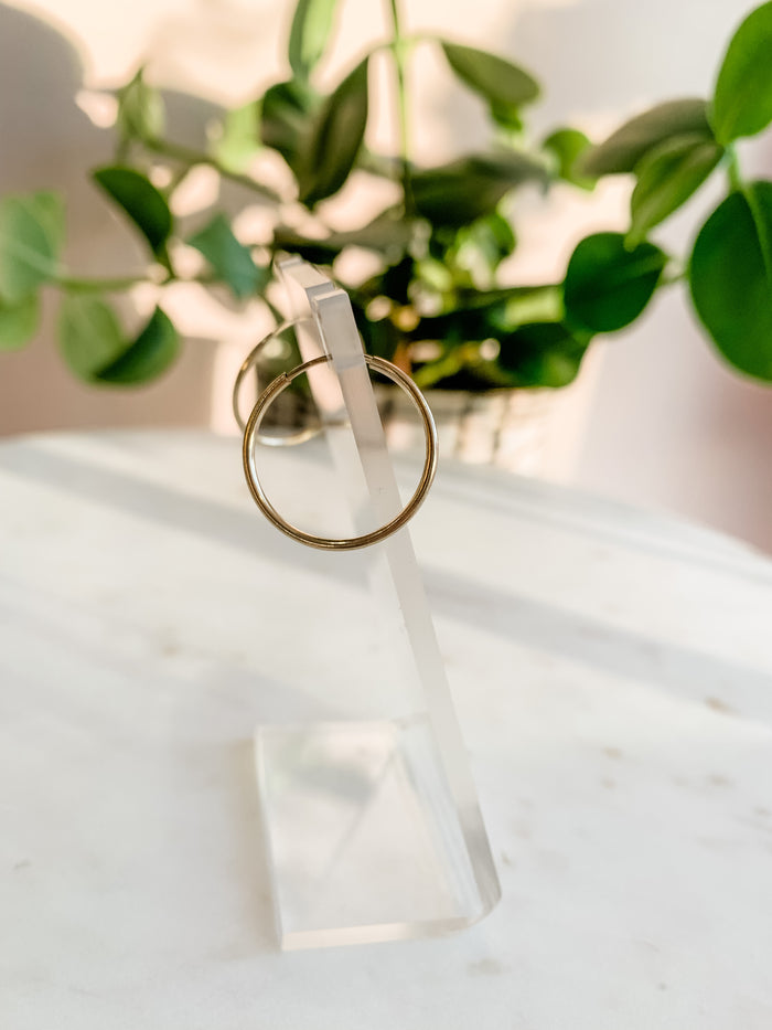 Forever Hoops Medium 20mm 14k Gold Fill