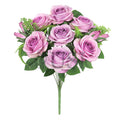 Forever Spring Rose Bush w Filler x9, 18in, Lavender
