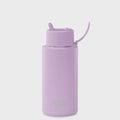 Frank Green 34oz Reusable Bottle with Flip Straw Lid Lilac Haze