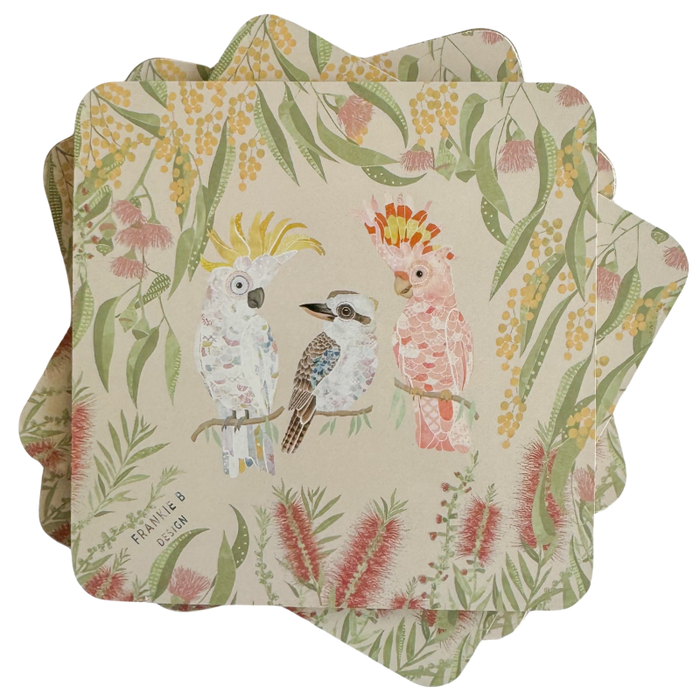 Australian Bird Coaster Souvenir