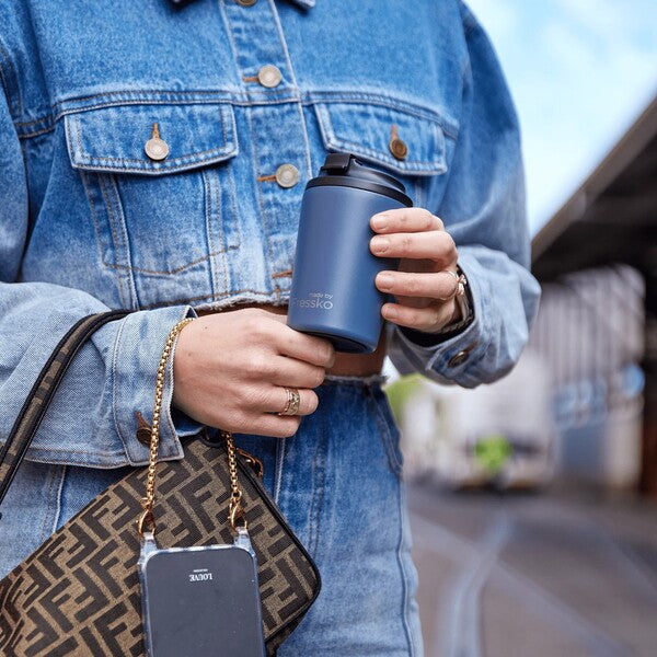 8oz reusable coffee cup