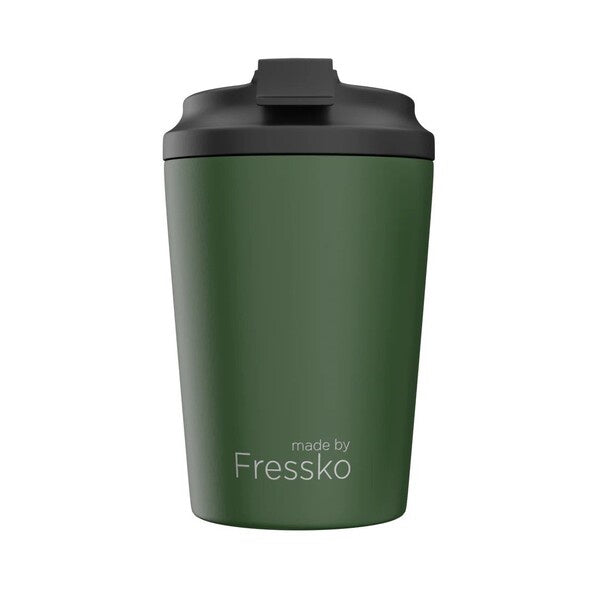 12 oz khaki green fressko cup