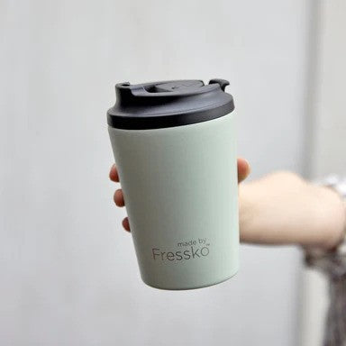 made by fressko 12oz sage cup