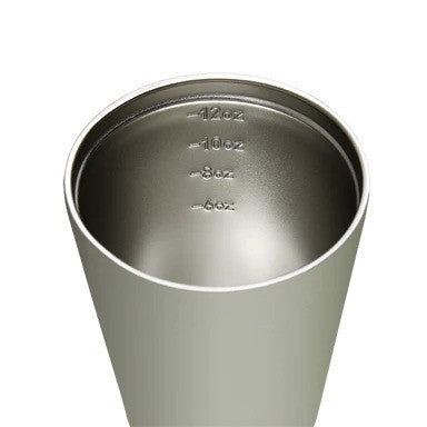 stainless steel coffee cup measurments