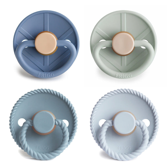FRIGG - Pacifier 4 Pack - Skyline Serenity - Mabel & Fox