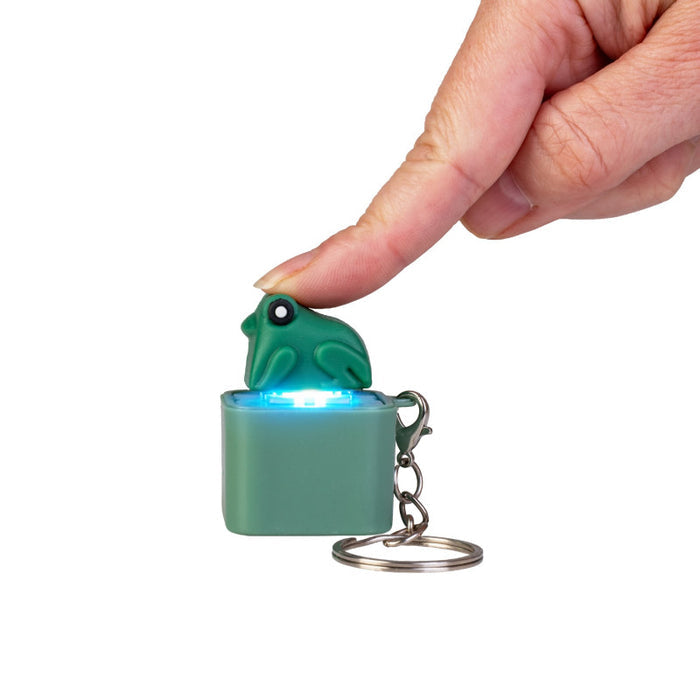 Frog Fidget Clicker Keychain