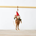 Gainsborough Giftware - Hanging Christmas Wool Mouse - Mabel & Fox