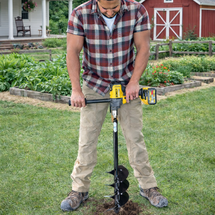 Gallon Pot & Post Hole Auger (7" x 28")